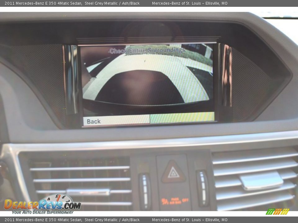 2011 Mercedes-Benz E 350 4Matic Sedan Steel Grey Metallic / Ash/Black Photo #19