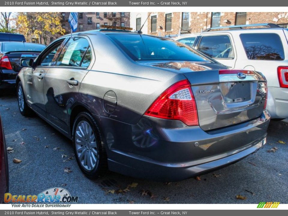2010 Ford Fusion Hybrid Sterling Grey Metallic / Charcoal Black Photo #2