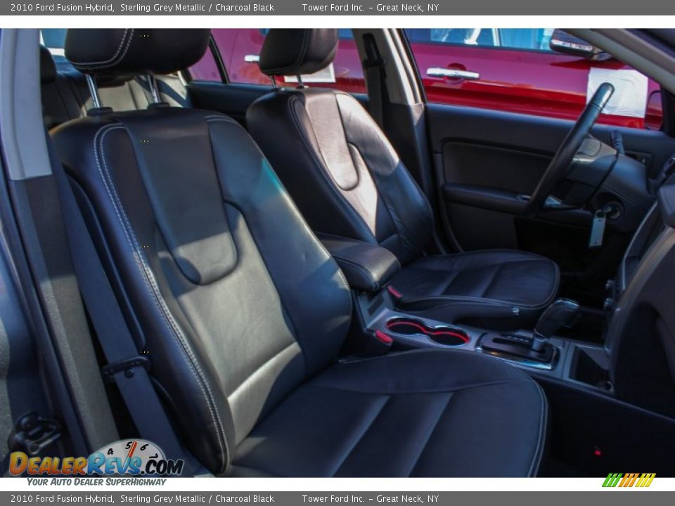 2010 Ford Fusion Hybrid Sterling Grey Metallic / Charcoal Black Photo #7
