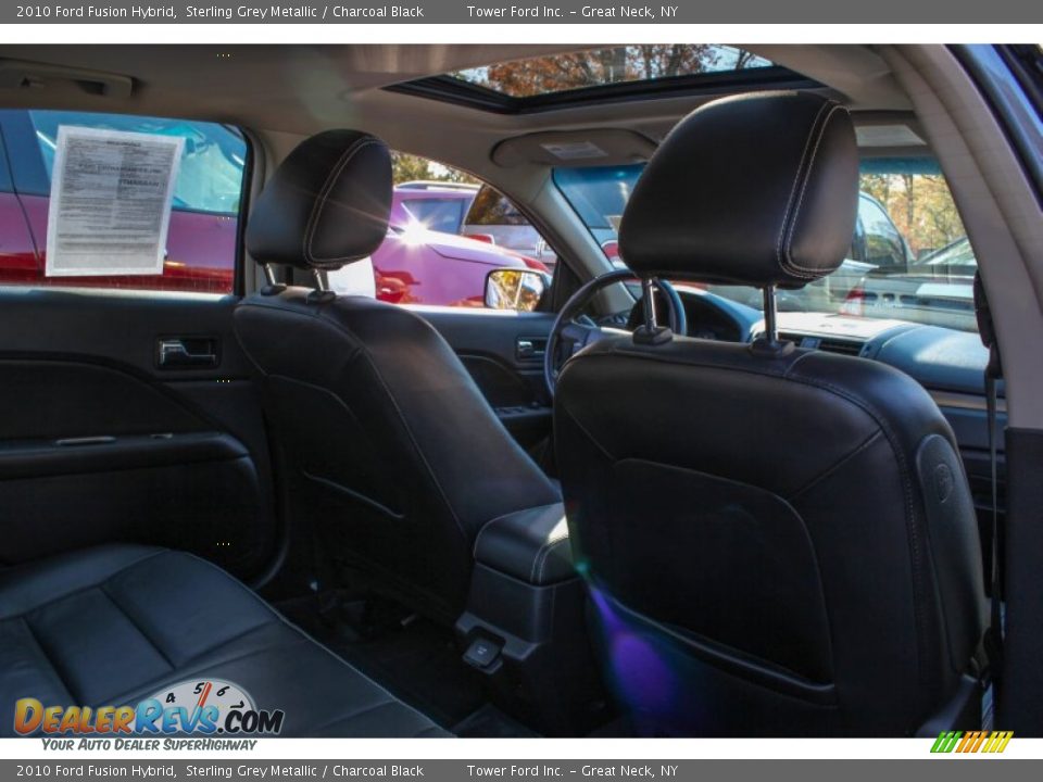 2010 Ford Fusion Hybrid Sterling Grey Metallic / Charcoal Black Photo #8