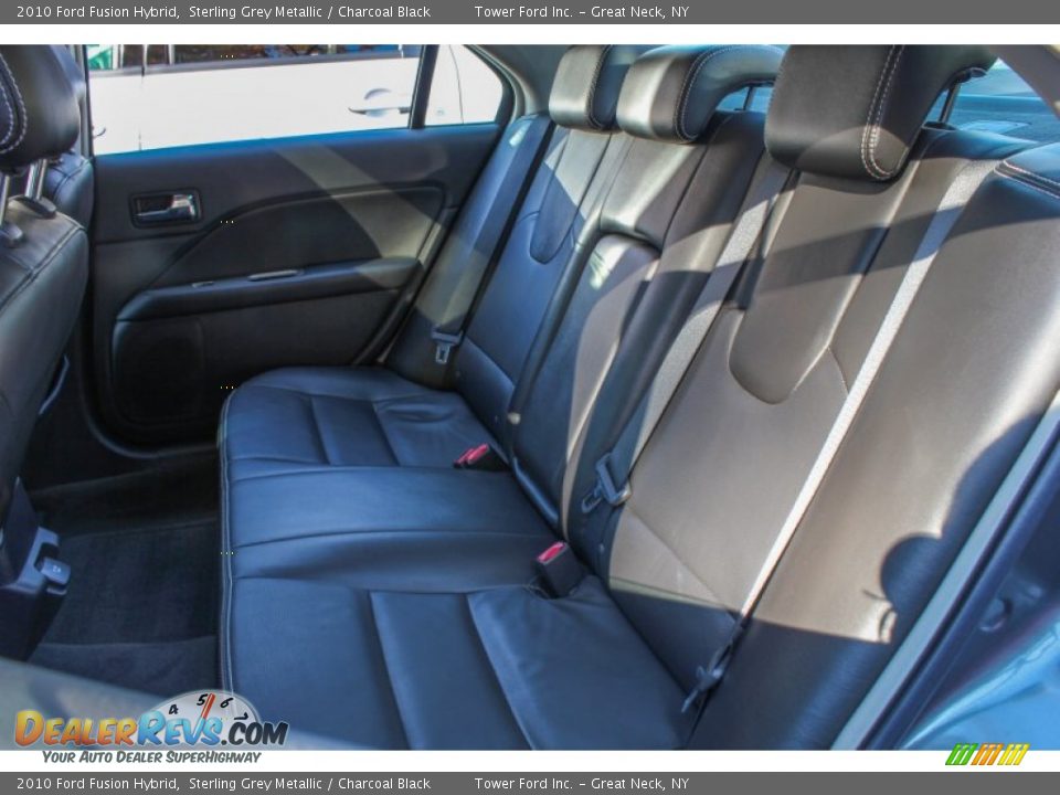 2010 Ford Fusion Hybrid Sterling Grey Metallic / Charcoal Black Photo #11