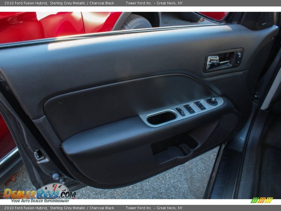 2010 Ford Fusion Hybrid Sterling Grey Metallic / Charcoal Black Photo #12