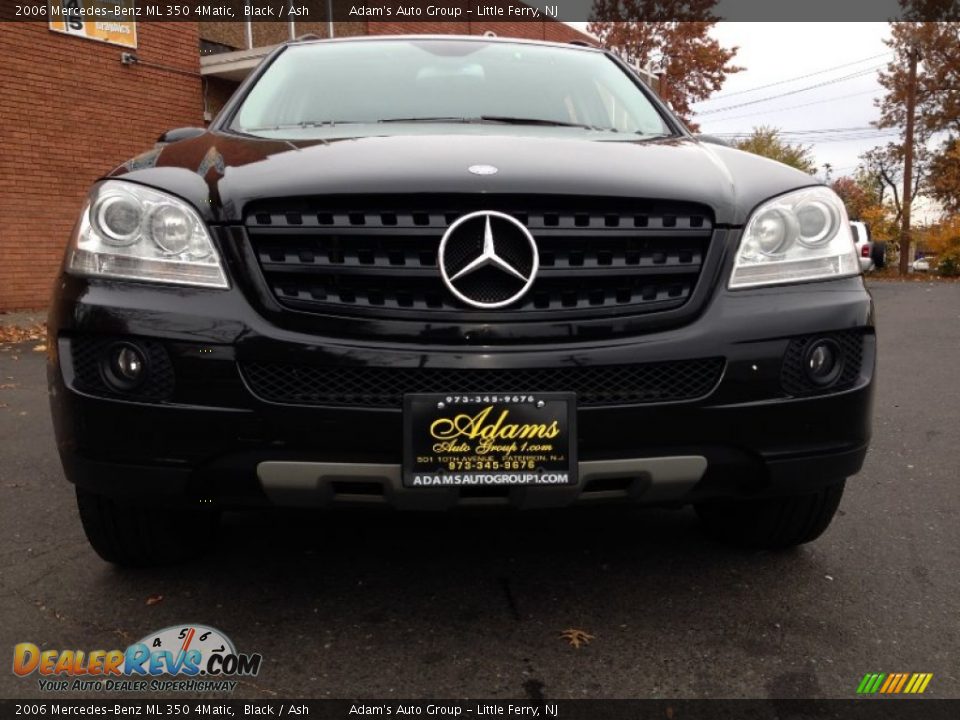 2006 Mercedes-Benz ML 350 4Matic Black / Ash Photo #2