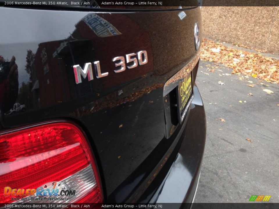 2006 Mercedes-Benz ML 350 4Matic Black / Ash Photo #6