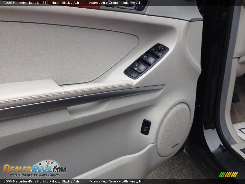 2006 Mercedes-Benz ML 350 4Matic Black / Ash Photo #10