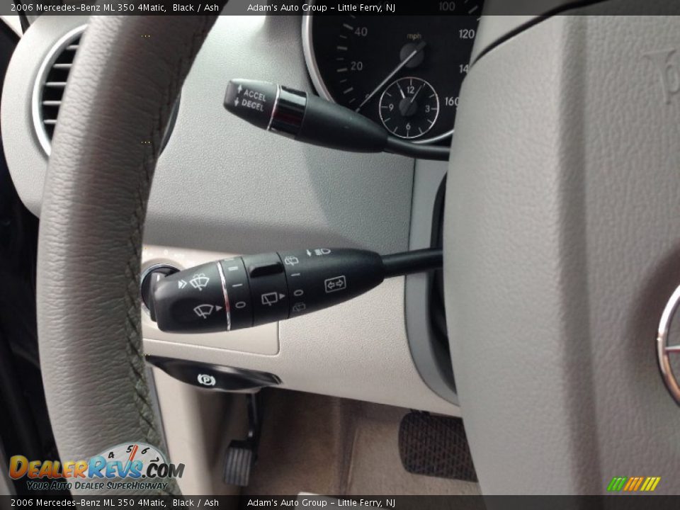 2006 Mercedes-Benz ML 350 4Matic Black / Ash Photo #15