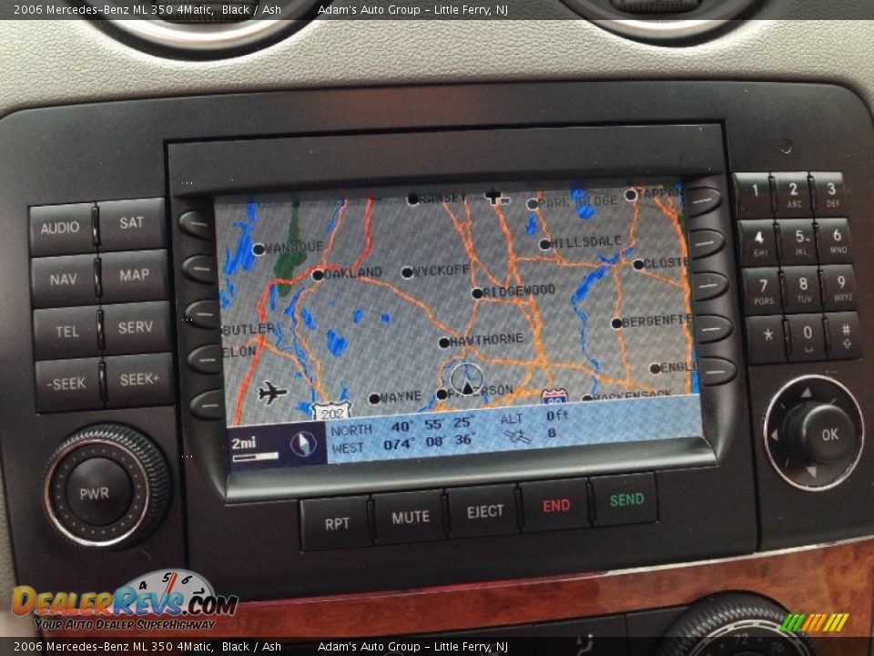 2006 Mercedes-Benz ML 350 4Matic Black / Ash Photo #21