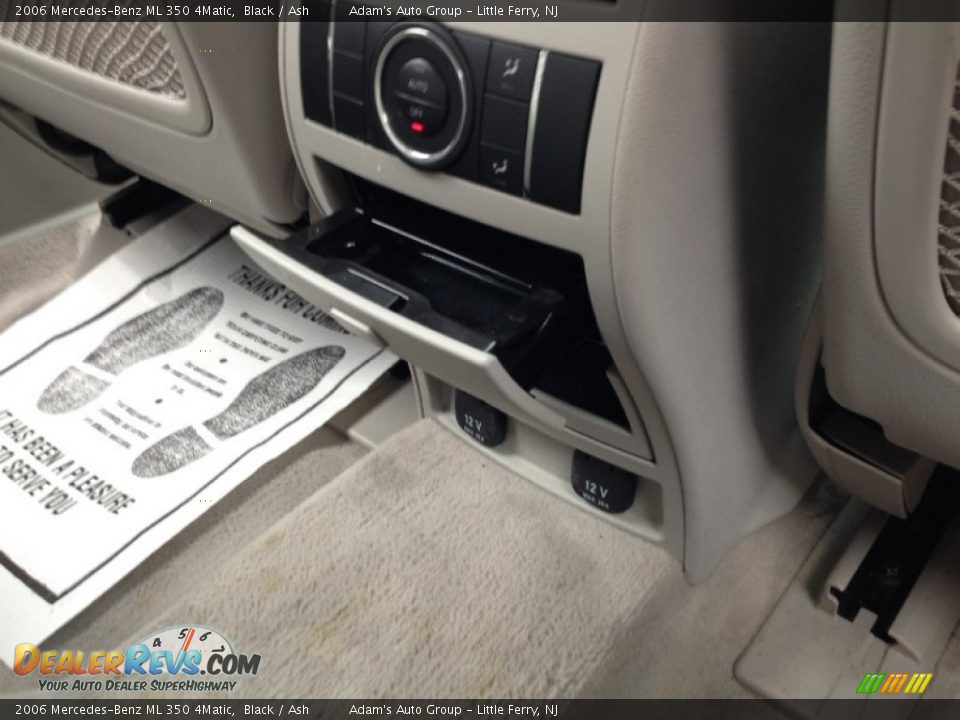 2006 Mercedes-Benz ML 350 4Matic Black / Ash Photo #30