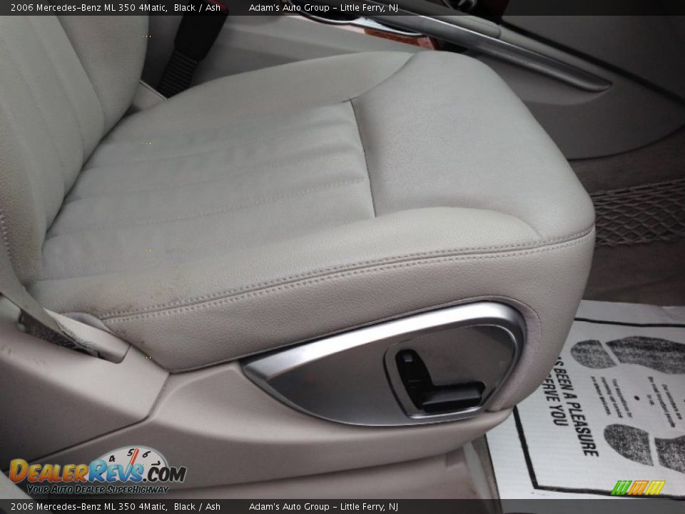 2006 Mercedes-Benz ML 350 4Matic Black / Ash Photo #34