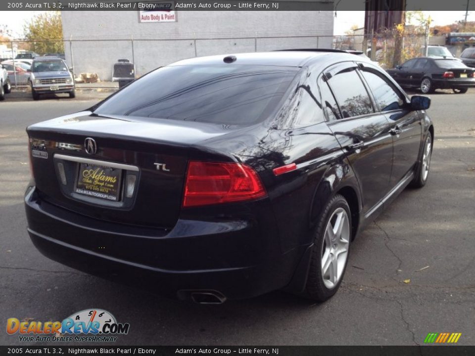 2005 Acura TL 3.2 Nighthawk Black Pearl / Ebony Photo #4
