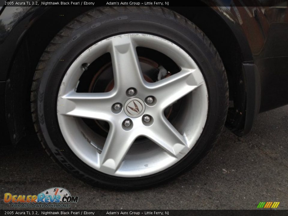 2005 Acura TL 3.2 Nighthawk Black Pearl / Ebony Photo #23