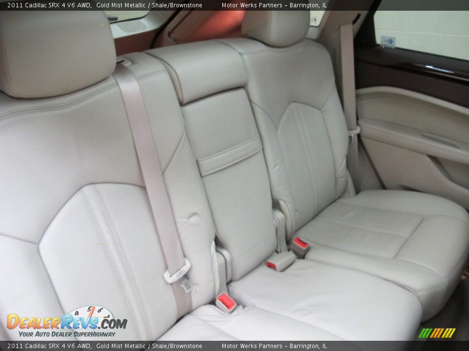 2011 Cadillac SRX 4 V6 AWD Gold Mist Metallic / Shale/Brownstone Photo #22