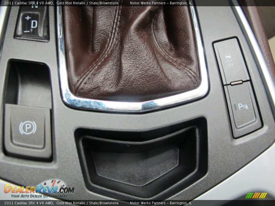 2011 Cadillac SRX 4 V6 AWD Gold Mist Metallic / Shale/Brownstone Photo #34