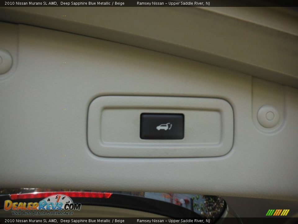 2010 Nissan Murano SL AWD Deep Sapphire Blue Metallic / Beige Photo #5