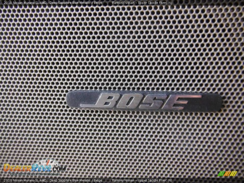 2010 Nissan Murano SL AWD Deep Sapphire Blue Metallic / Beige Photo #32