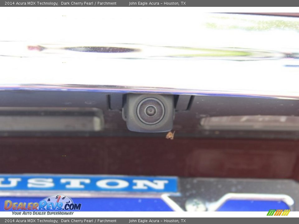 2014 Acura MDX Technology Dark Cherry Pearl / Parchment Photo #14