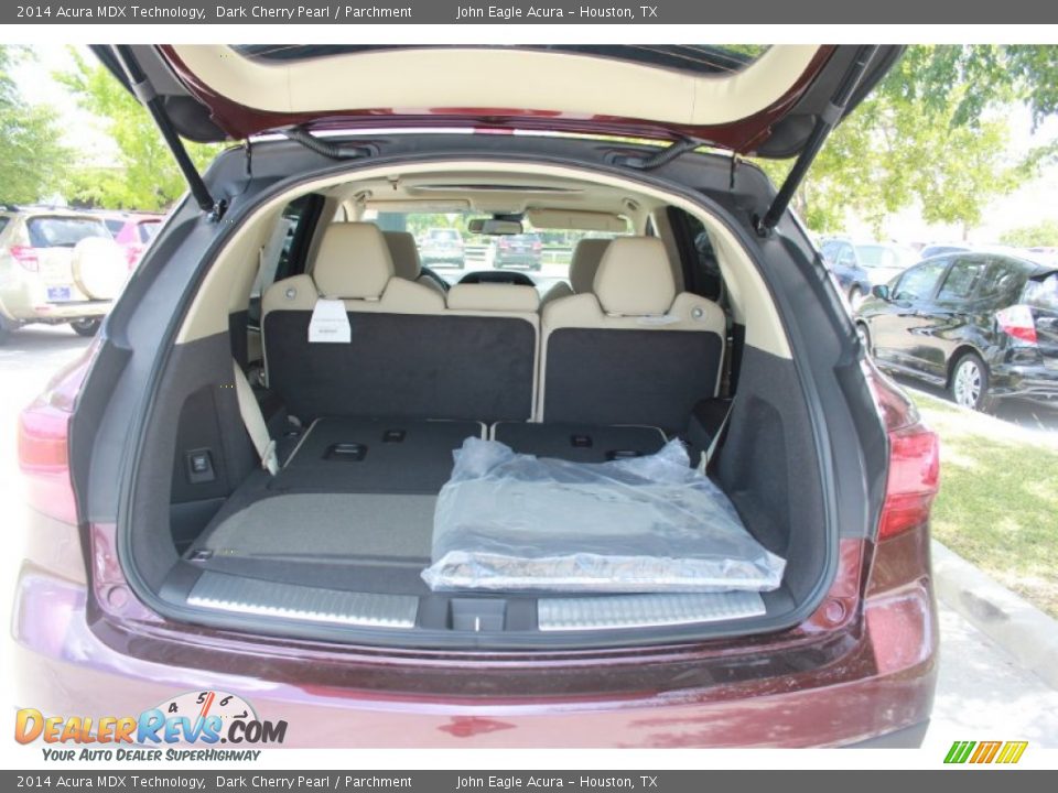 2014 Acura MDX Technology Dark Cherry Pearl / Parchment Photo #15