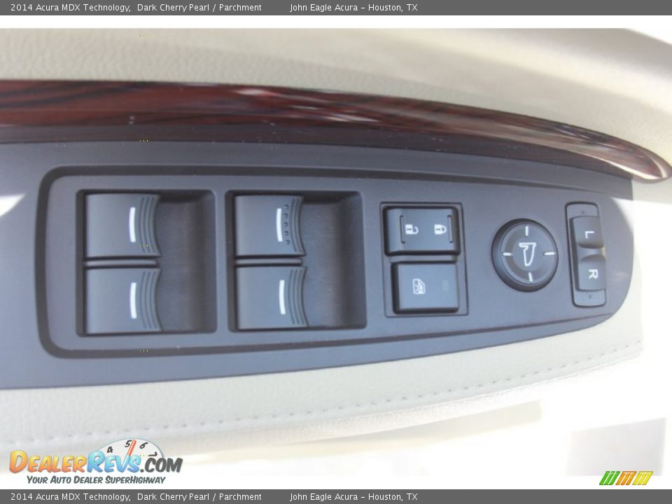 2014 Acura MDX Technology Dark Cherry Pearl / Parchment Photo #21