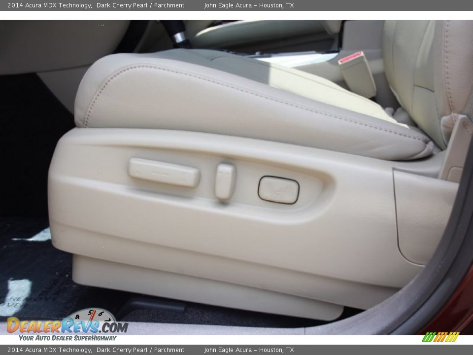 2014 Acura MDX Technology Dark Cherry Pearl / Parchment Photo #22