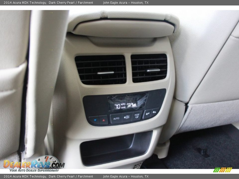 2014 Acura MDX Technology Dark Cherry Pearl / Parchment Photo #31