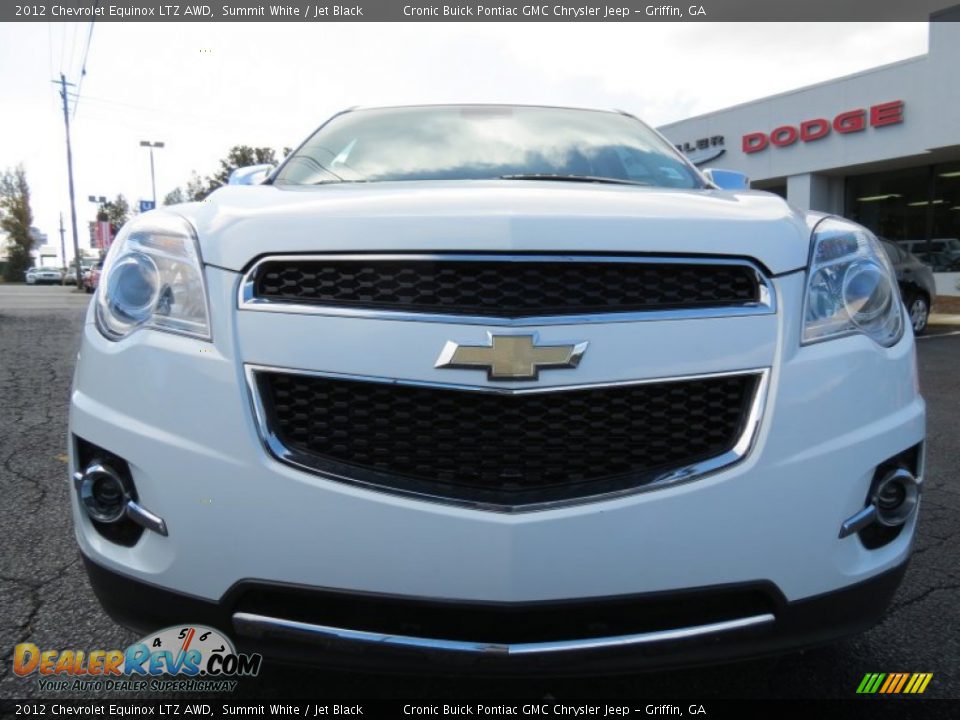 2012 Chevrolet Equinox LTZ AWD Summit White / Jet Black Photo #2