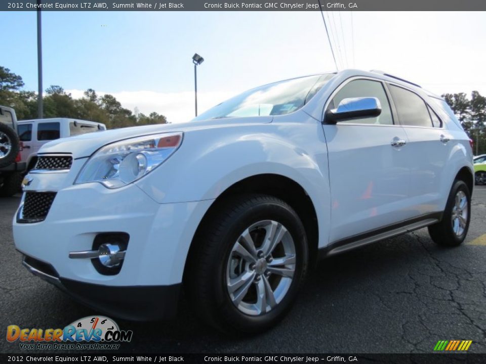 2012 Chevrolet Equinox LTZ AWD Summit White / Jet Black Photo #3