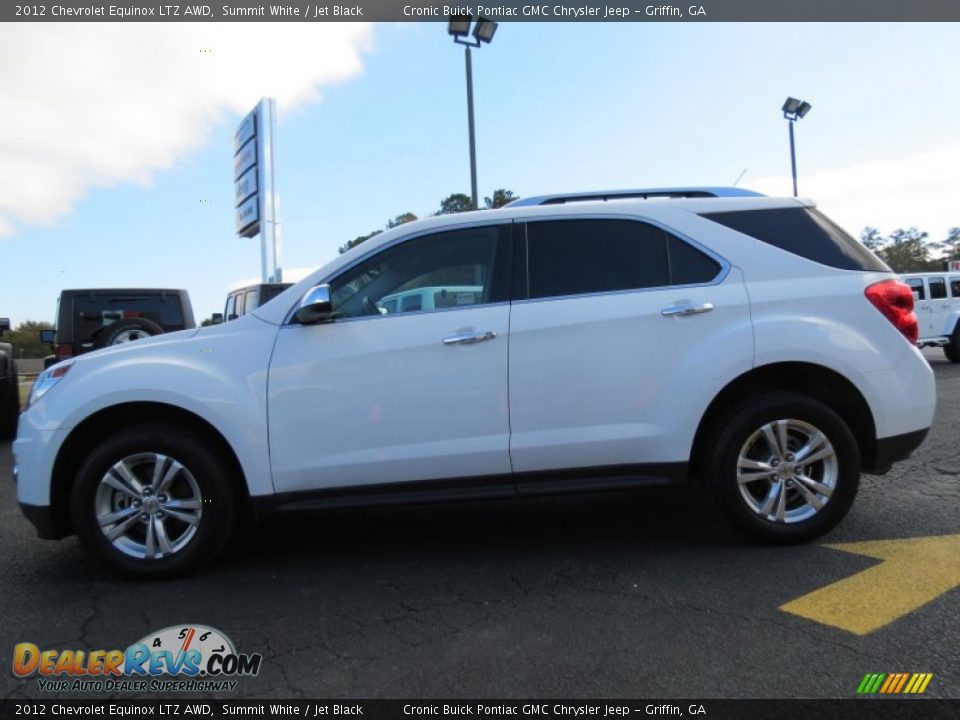 2012 Chevrolet Equinox LTZ AWD Summit White / Jet Black Photo #4