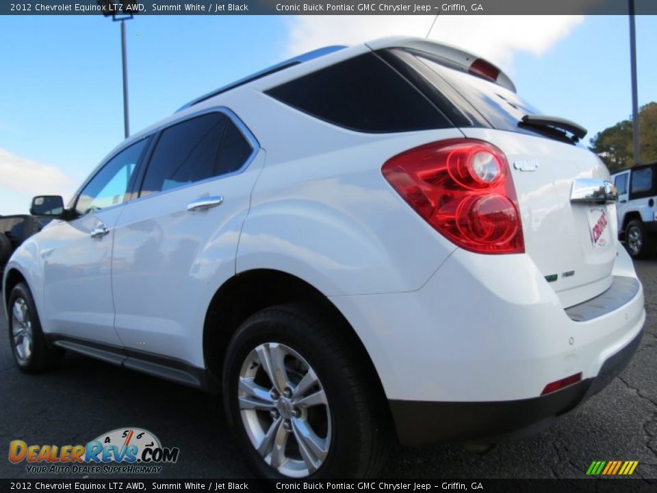 2012 Chevrolet Equinox LTZ AWD Summit White / Jet Black Photo #5