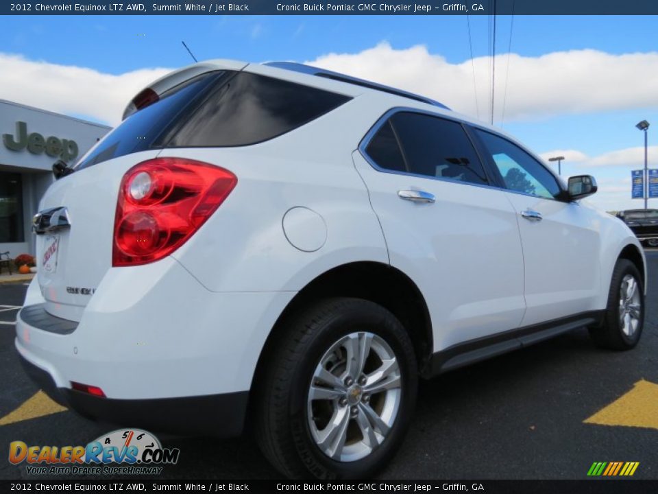 2012 Chevrolet Equinox LTZ AWD Summit White / Jet Black Photo #7