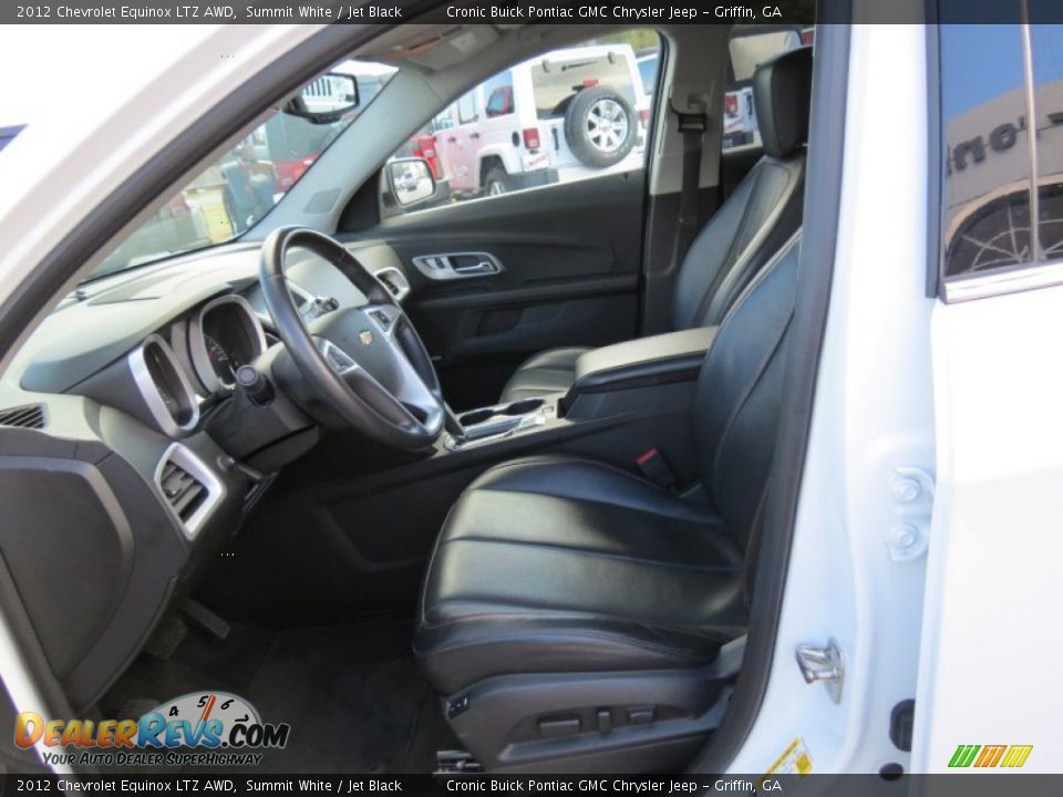2012 Chevrolet Equinox LTZ AWD Summit White / Jet Black Photo #10