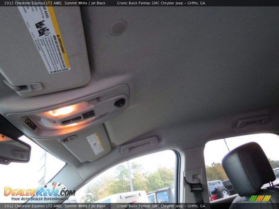 2012 Chevrolet Equinox LTZ AWD Summit White / Jet Black Photo #13