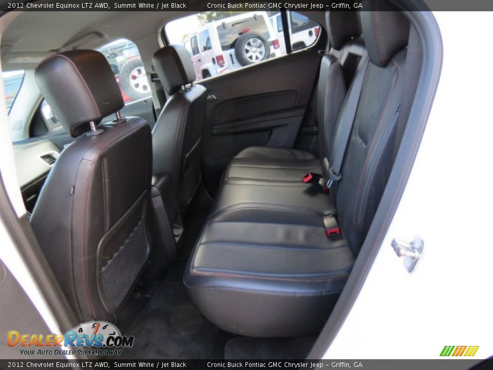 2012 Chevrolet Equinox LTZ AWD Summit White / Jet Black Photo #14