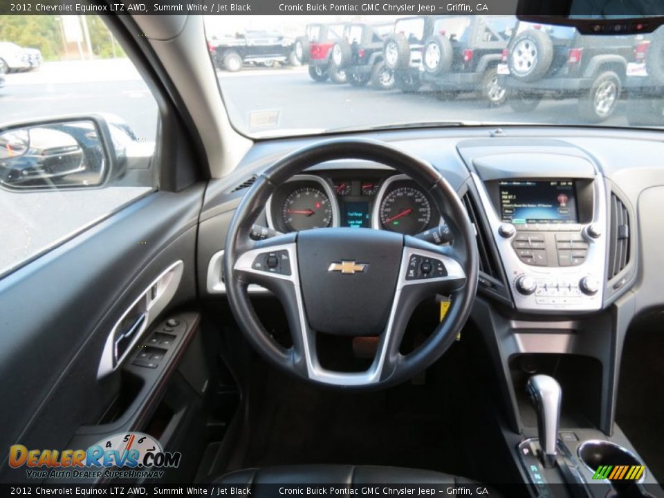 2012 Chevrolet Equinox LTZ AWD Summit White / Jet Black Photo #21