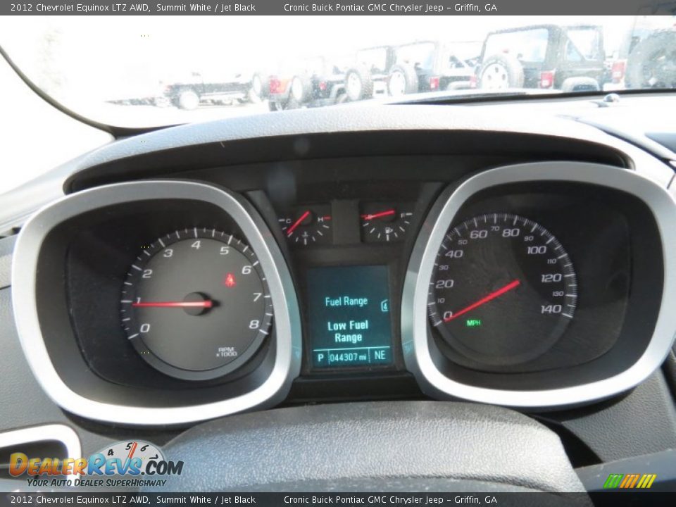 2012 Chevrolet Equinox LTZ AWD Summit White / Jet Black Photo #22