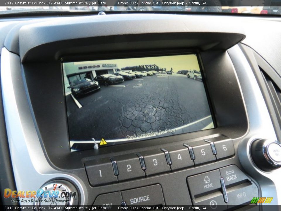 2012 Chevrolet Equinox LTZ AWD Summit White / Jet Black Photo #23