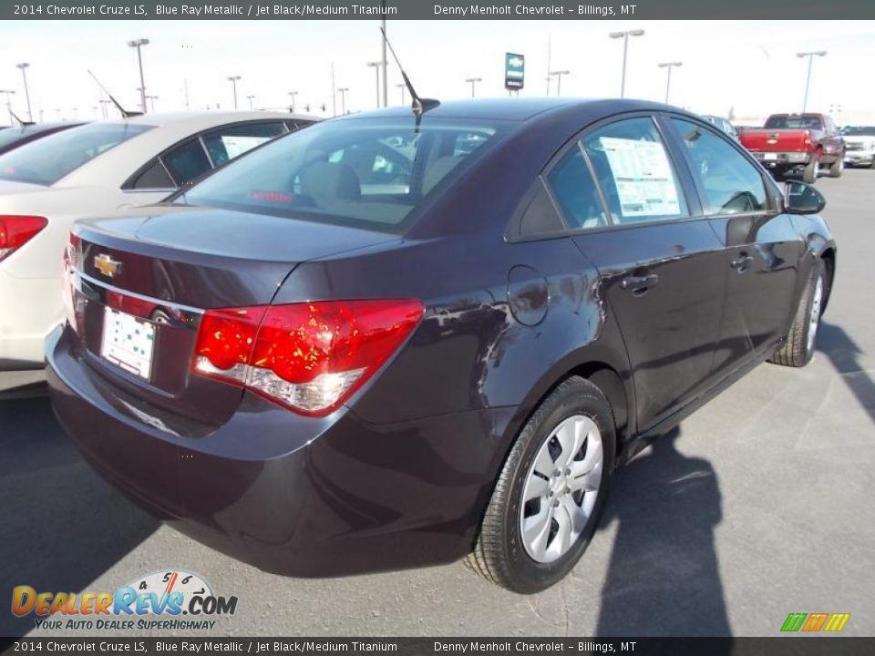 2014 Chevrolet Cruze LS Blue Ray Metallic / Jet Black/Medium Titanium Photo #3