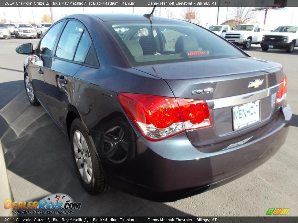 2014 Chevrolet Cruze LS Blue Ray Metallic / Jet Black/Medium Titanium Photo #5