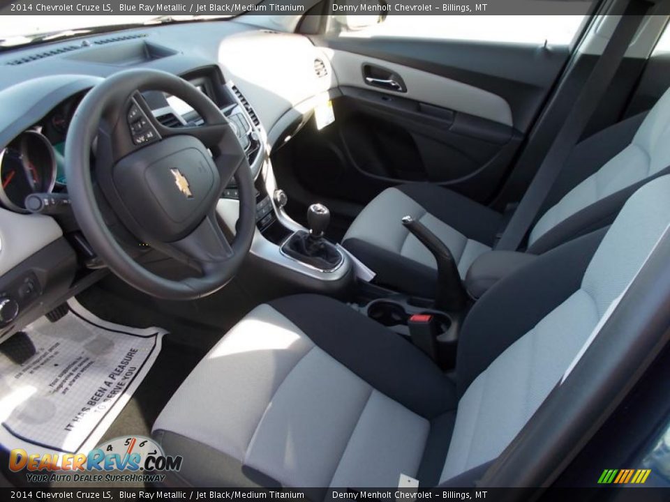 2014 Chevrolet Cruze LS Blue Ray Metallic / Jet Black/Medium Titanium Photo #10