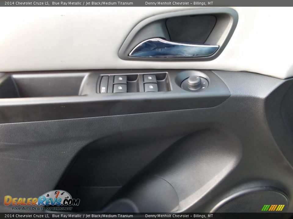 2014 Chevrolet Cruze LS Blue Ray Metallic / Jet Black/Medium Titanium Photo #11