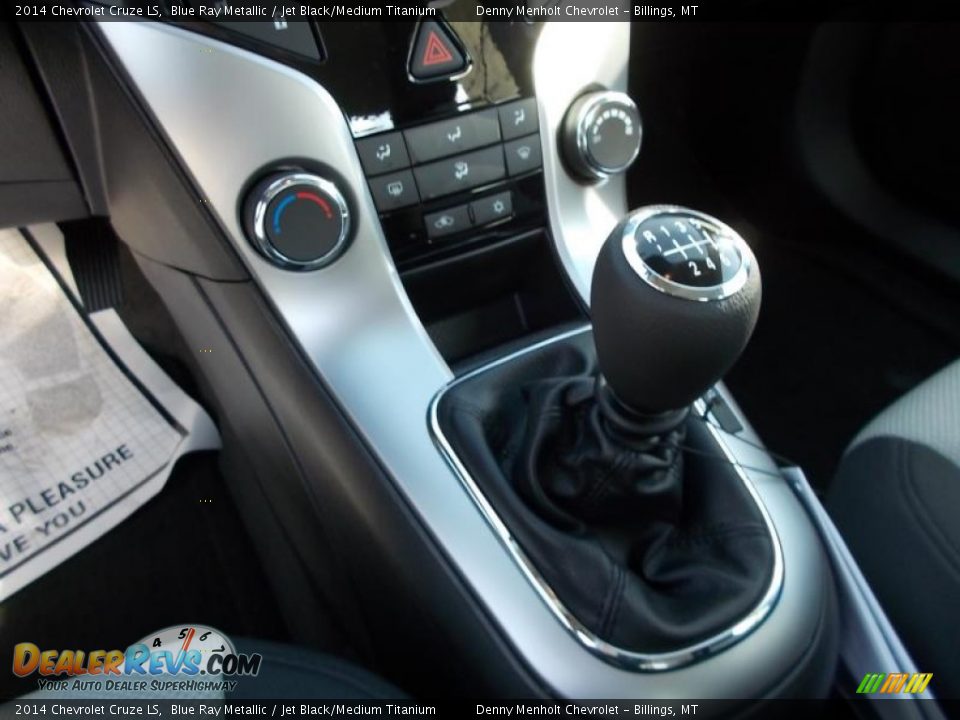 2014 Chevrolet Cruze LS Blue Ray Metallic / Jet Black/Medium Titanium Photo #13