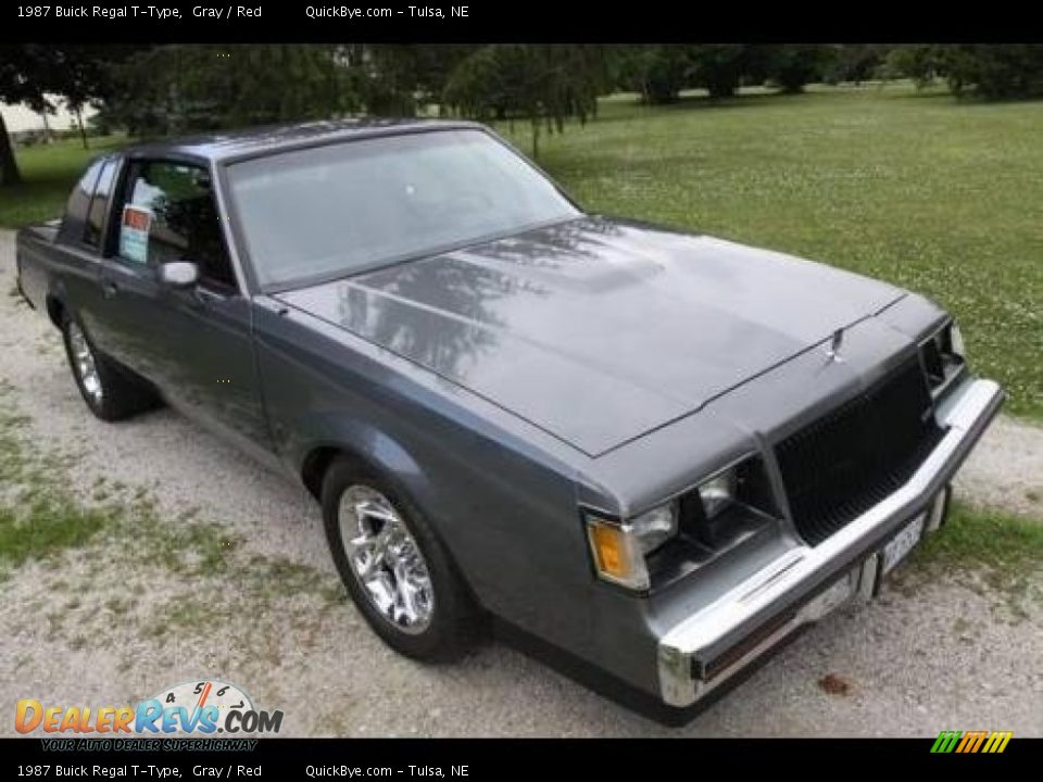 Front 3/4 View of 1987 Buick Regal T-Type Photo #1