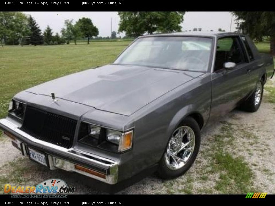 Front 3/4 View of 1987 Buick Regal T-Type Photo #2