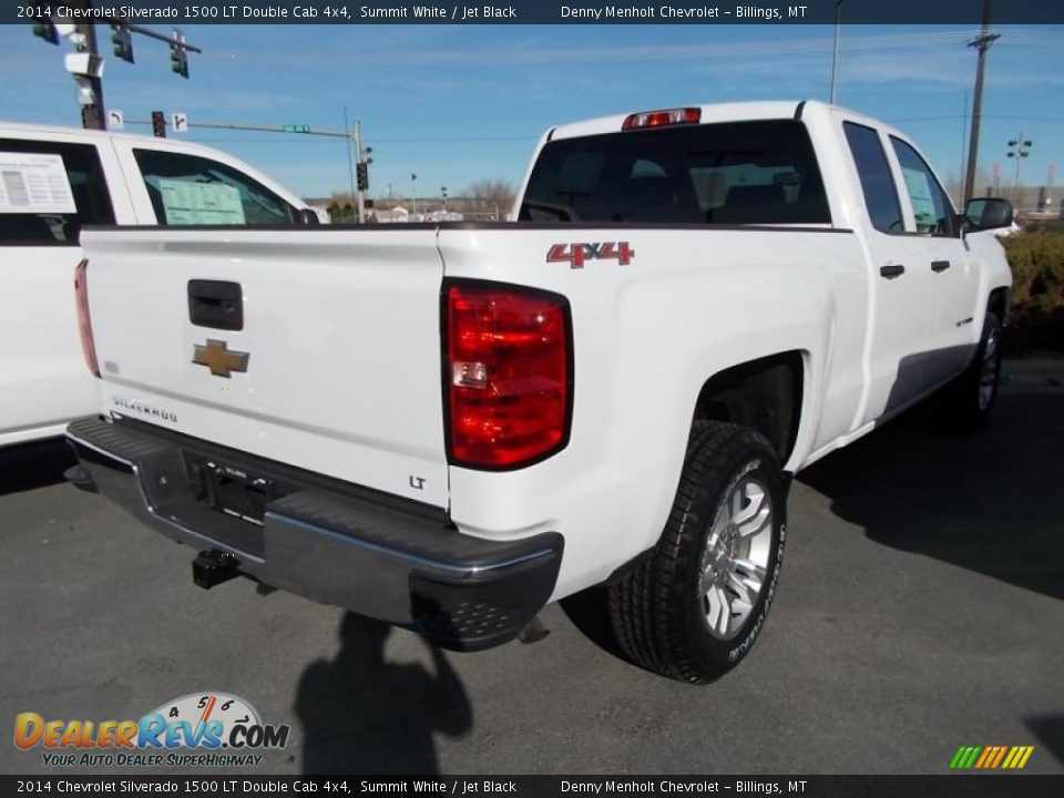 2014 Chevrolet Silverado 1500 LT Double Cab 4x4 Summit White / Jet Black Photo #2