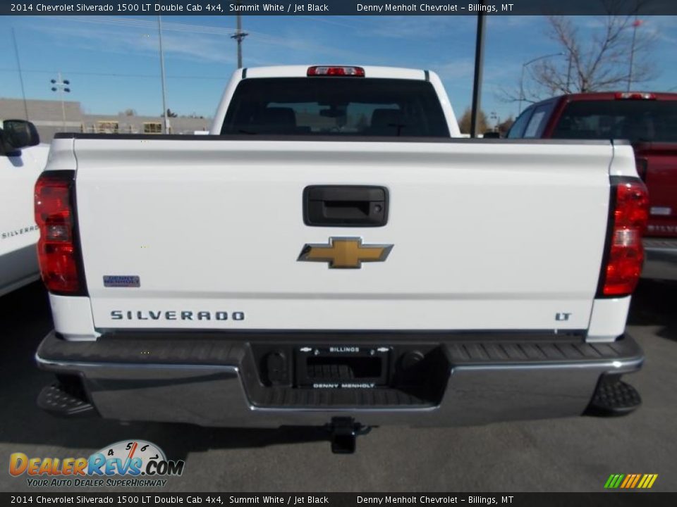 2014 Chevrolet Silverado 1500 LT Double Cab 4x4 Summit White / Jet Black Photo #3