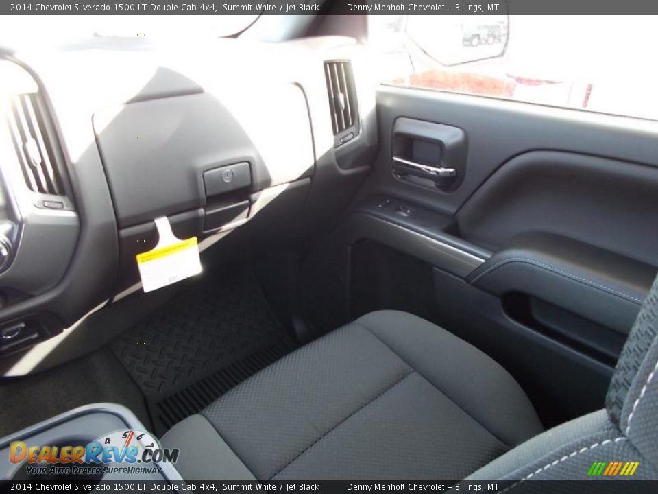 2014 Chevrolet Silverado 1500 LT Double Cab 4x4 Summit White / Jet Black Photo #7