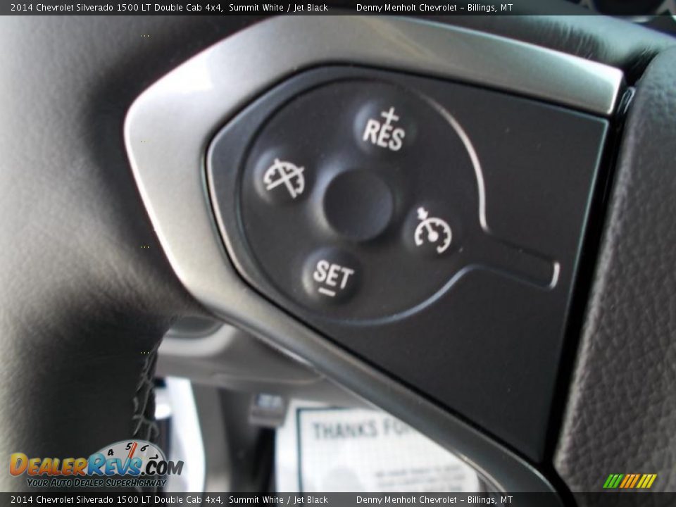 2014 Chevrolet Silverado 1500 LT Double Cab 4x4 Summit White / Jet Black Photo #13