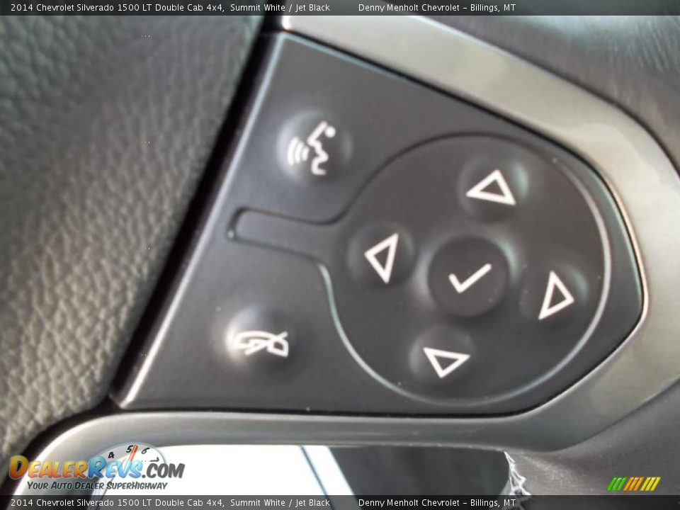 2014 Chevrolet Silverado 1500 LT Double Cab 4x4 Summit White / Jet Black Photo #14