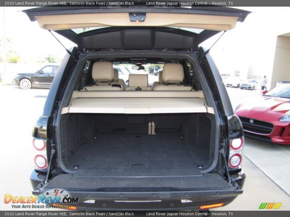 2010 Land Rover Range Rover HSE Santorini Black Pearl / Sand/Jet Black Photo #29