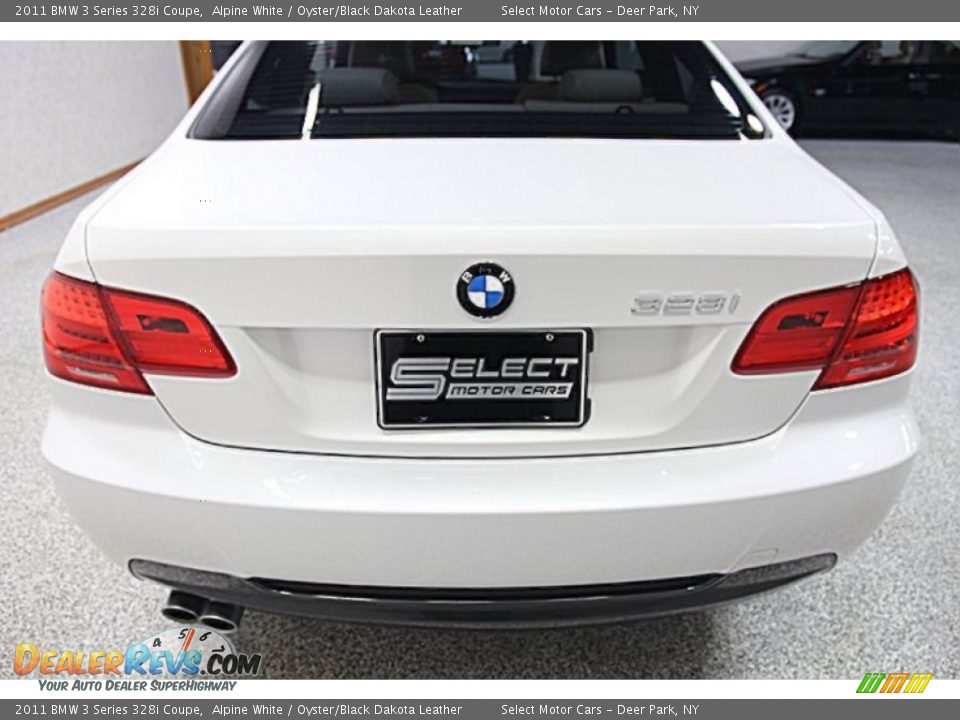 2011 BMW 3 Series 328i Coupe Alpine White / Oyster/Black Dakota Leather Photo #5