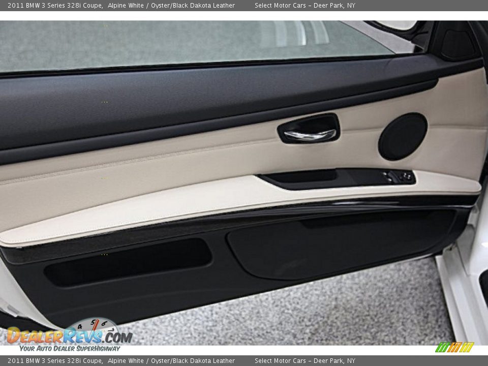 2011 BMW 3 Series 328i Coupe Alpine White / Oyster/Black Dakota Leather Photo #7